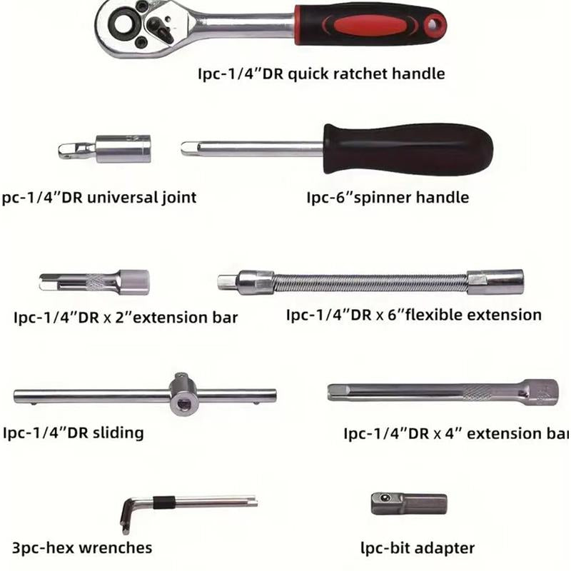 KUWAT 46-in-1 Socket Wrench Set