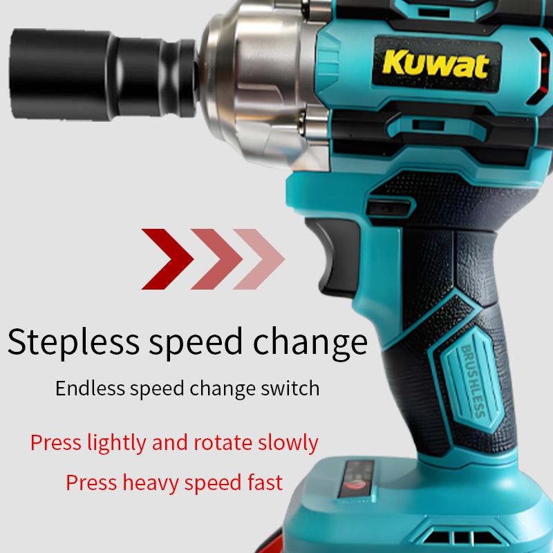 Kuwat MAX 21V Cordless Impact Wrench Wireless