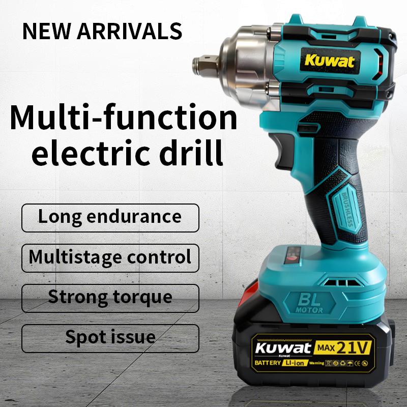 Kuwat MAX 21V Cordless Impact Wrench Wireless