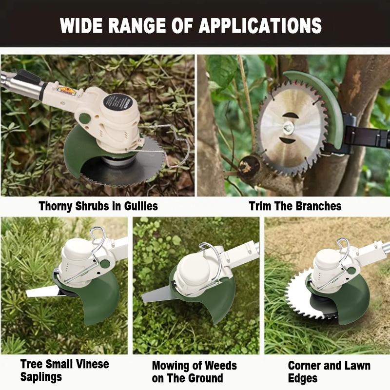 KUWAT Portable Cordless Electric Lawnmower