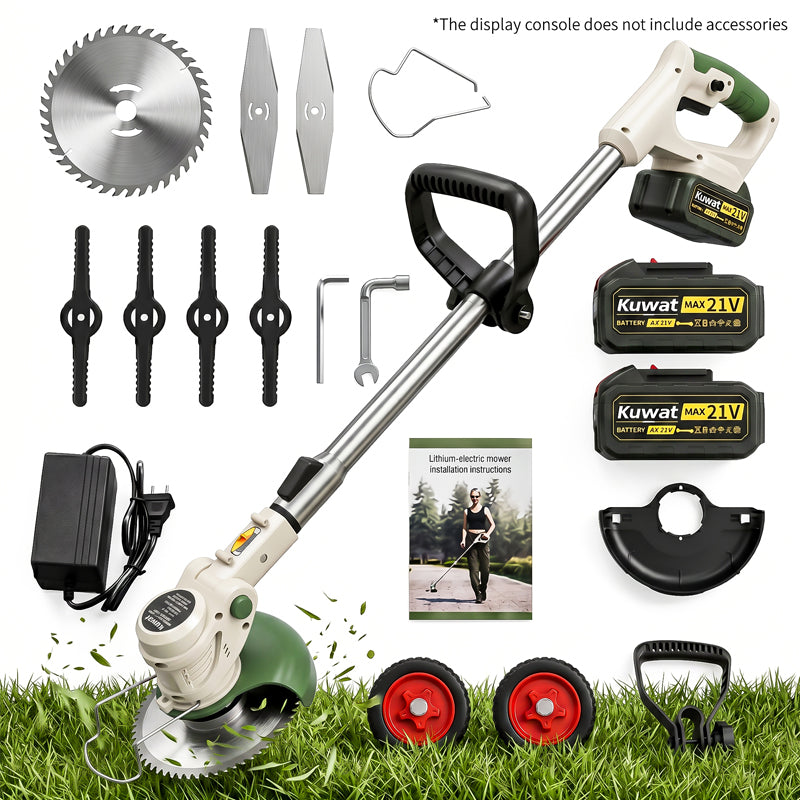 Konnob cordless lawn mower checklist for small yard weekend mowing