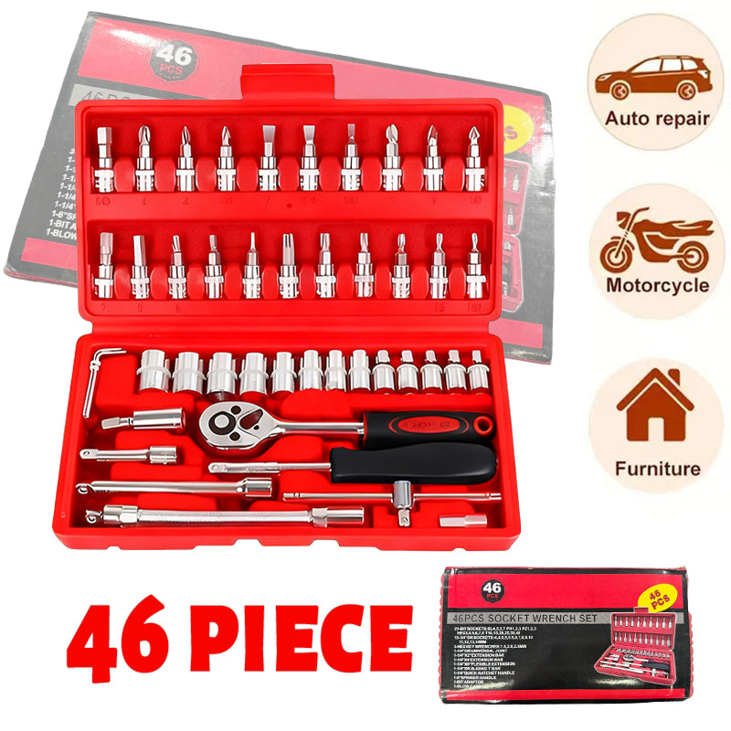 KUWAT 46-in-1 Socket Wrench Set