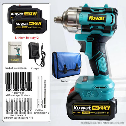 Kuwat MAX 21V Cordless Impact Wrench Wireless