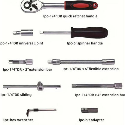 KUWAT 46-in-1 Socket Wrench Set