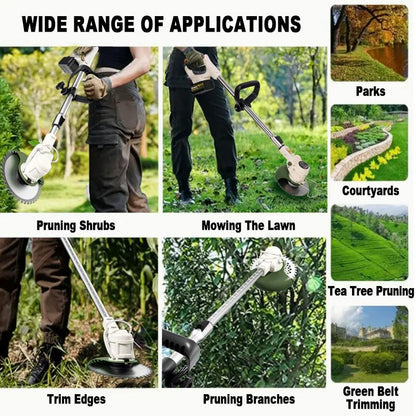 KUWAT Portable Cordless Electric Lawnmower