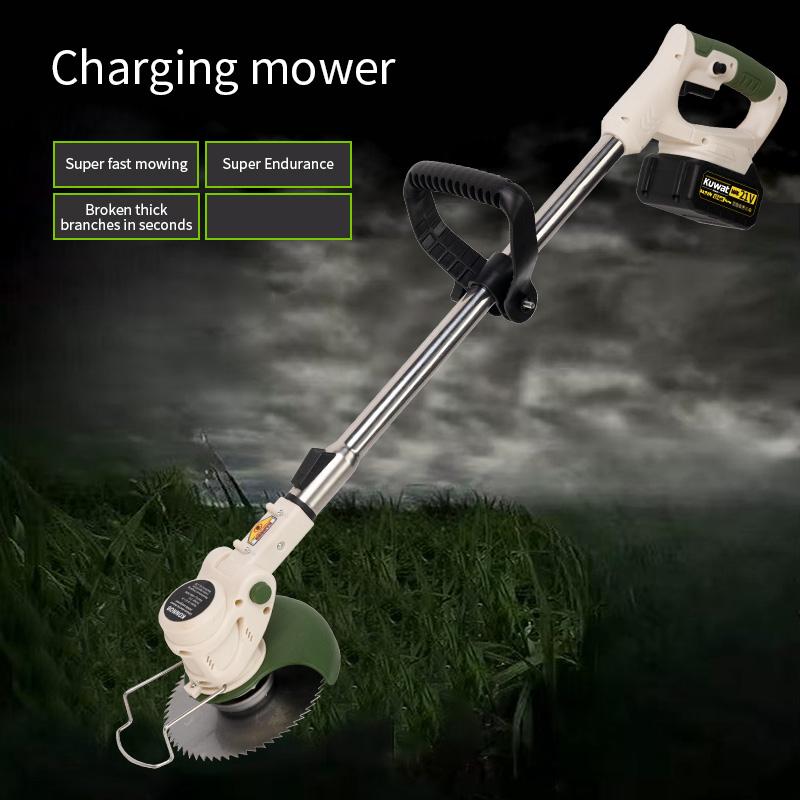 KUWAT Portable Cordless Electric Lawnmower