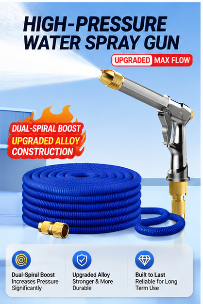 Konnob High-Pressure Water Spray Gun Home Use