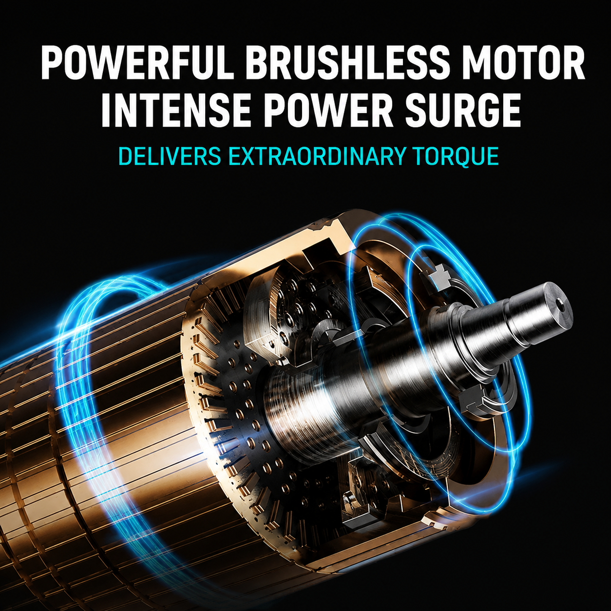 KONNOB Powerful Straight-Handle Cordless Electric Screwdriver