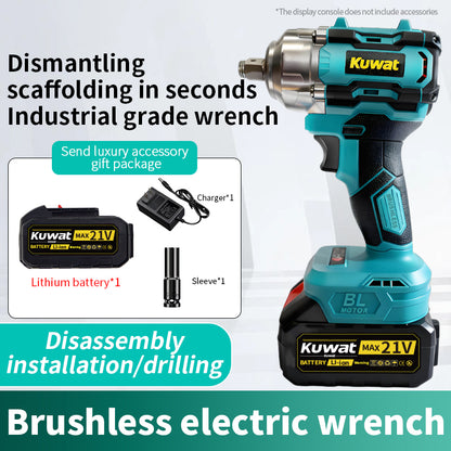Kuwat MAX 21V Cordless Impact Wrench Wireless