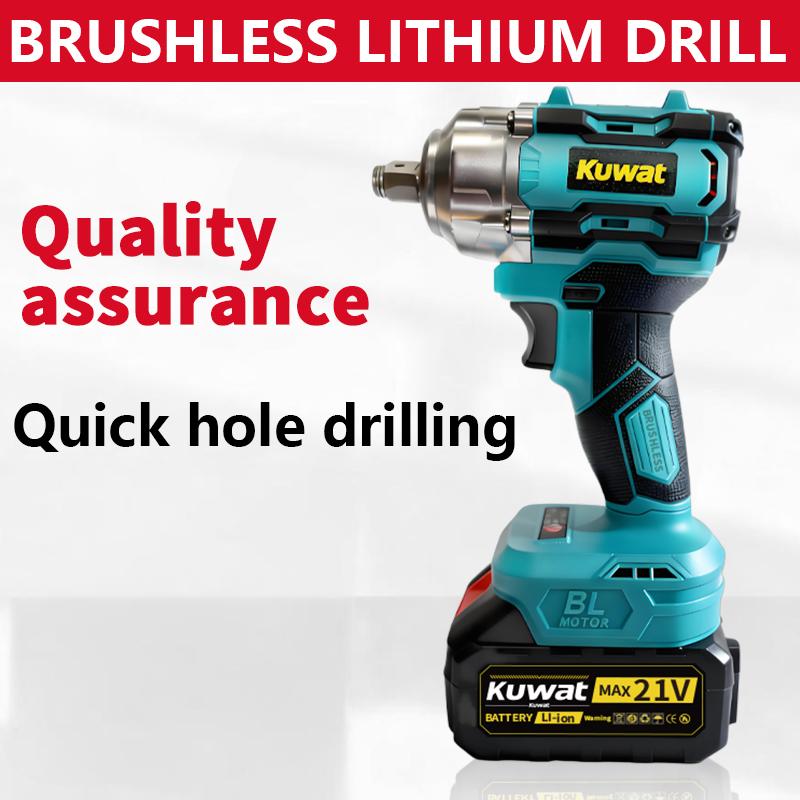 Kuwat MAX 21V Cordless Impact Wrench Wireless