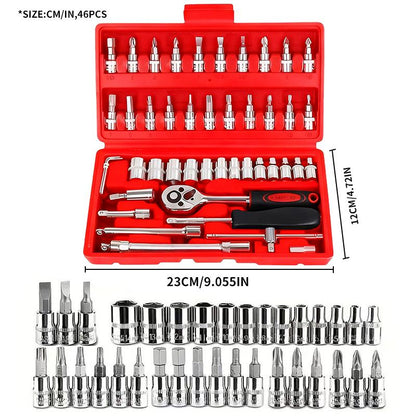 KUWAT 46-in-1 Socket Wrench Set