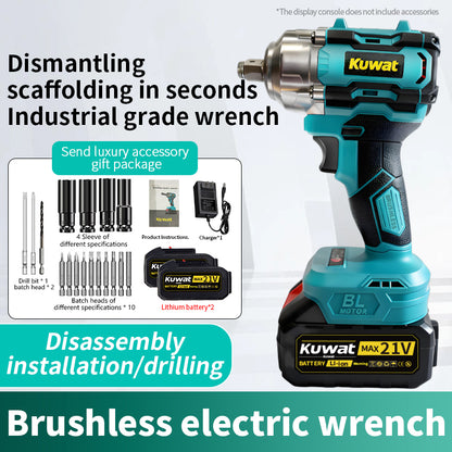 Kuwat MAX 21V Cordless Impact Wrench Wireless